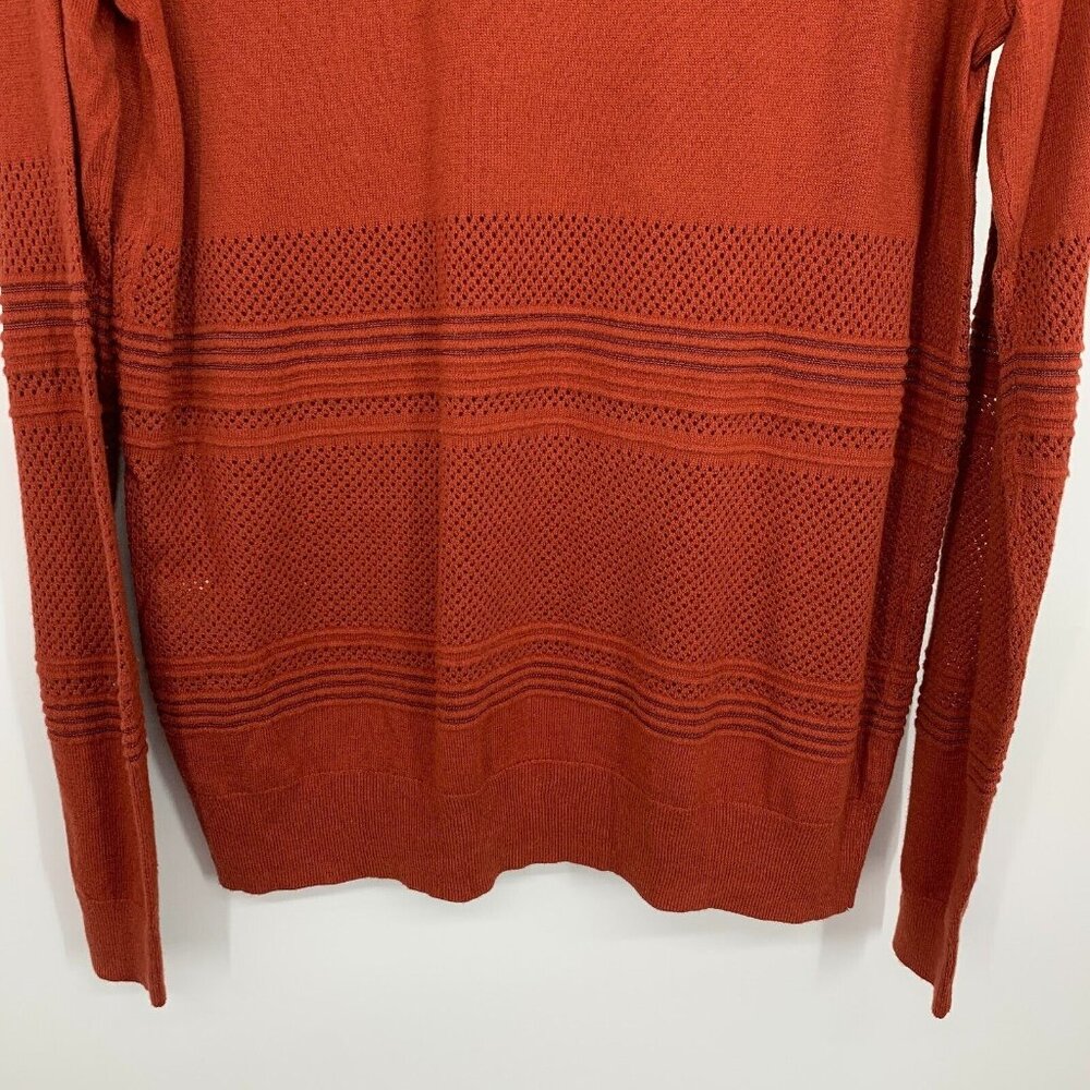 Market & Spruce Sweater Rowan Textured Cotton Blend Pullover NWT - Picture 10 of 10